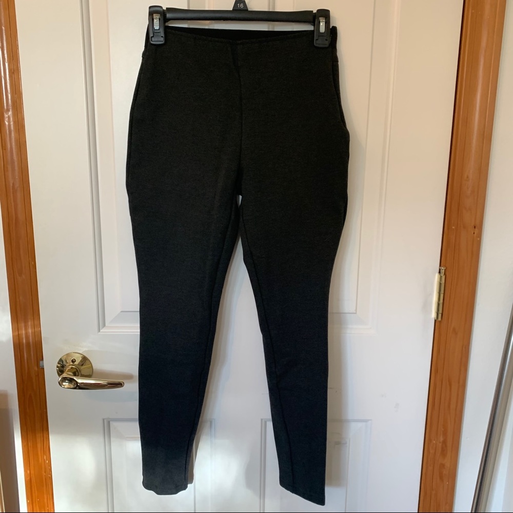 GAP Dark Gray Slacks High Waisted Pants Leggings